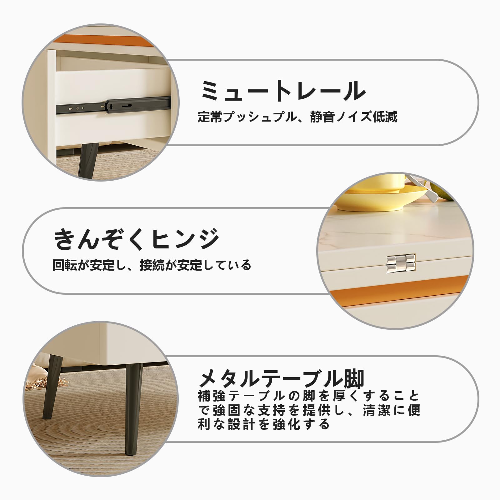 Amazon.co.jp: GraceNook リフトアップテーブル おしゃれ ローテーブル